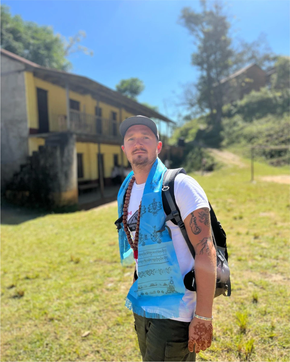 Kyle Sawyer in Nepal